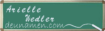Arielle Wedler Visitenkarte